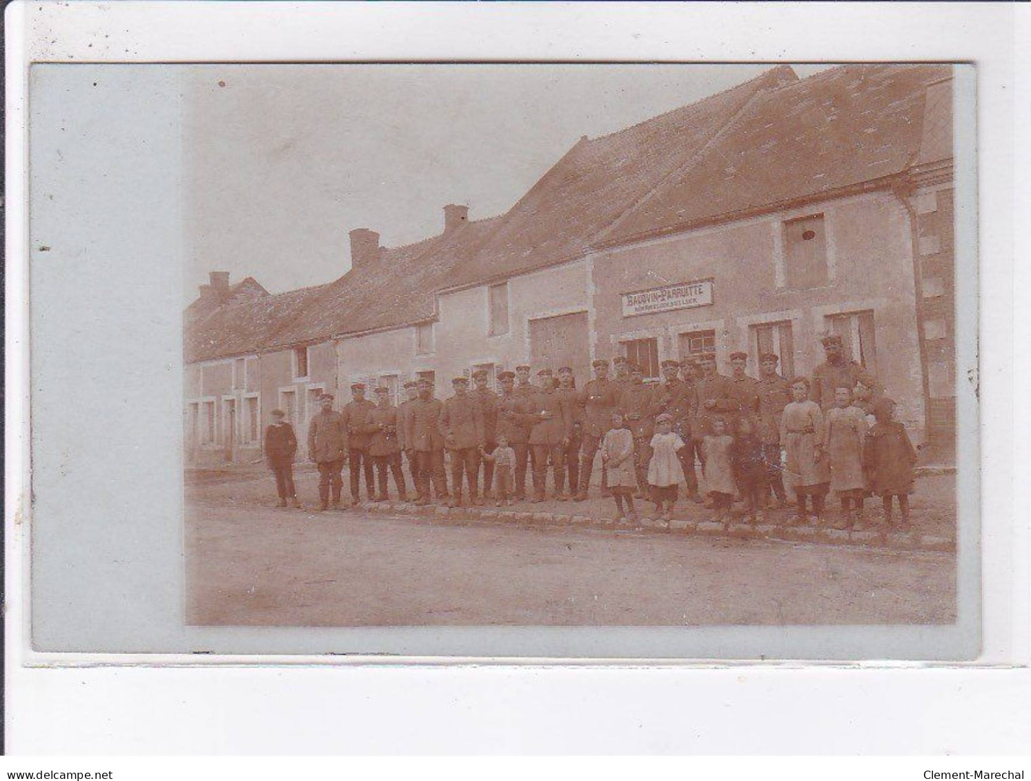 MEUSE: à Localiser Sellerie Baudvin-parruitte Militaires Allemands - Très Bon état - Altri & Non Classificati