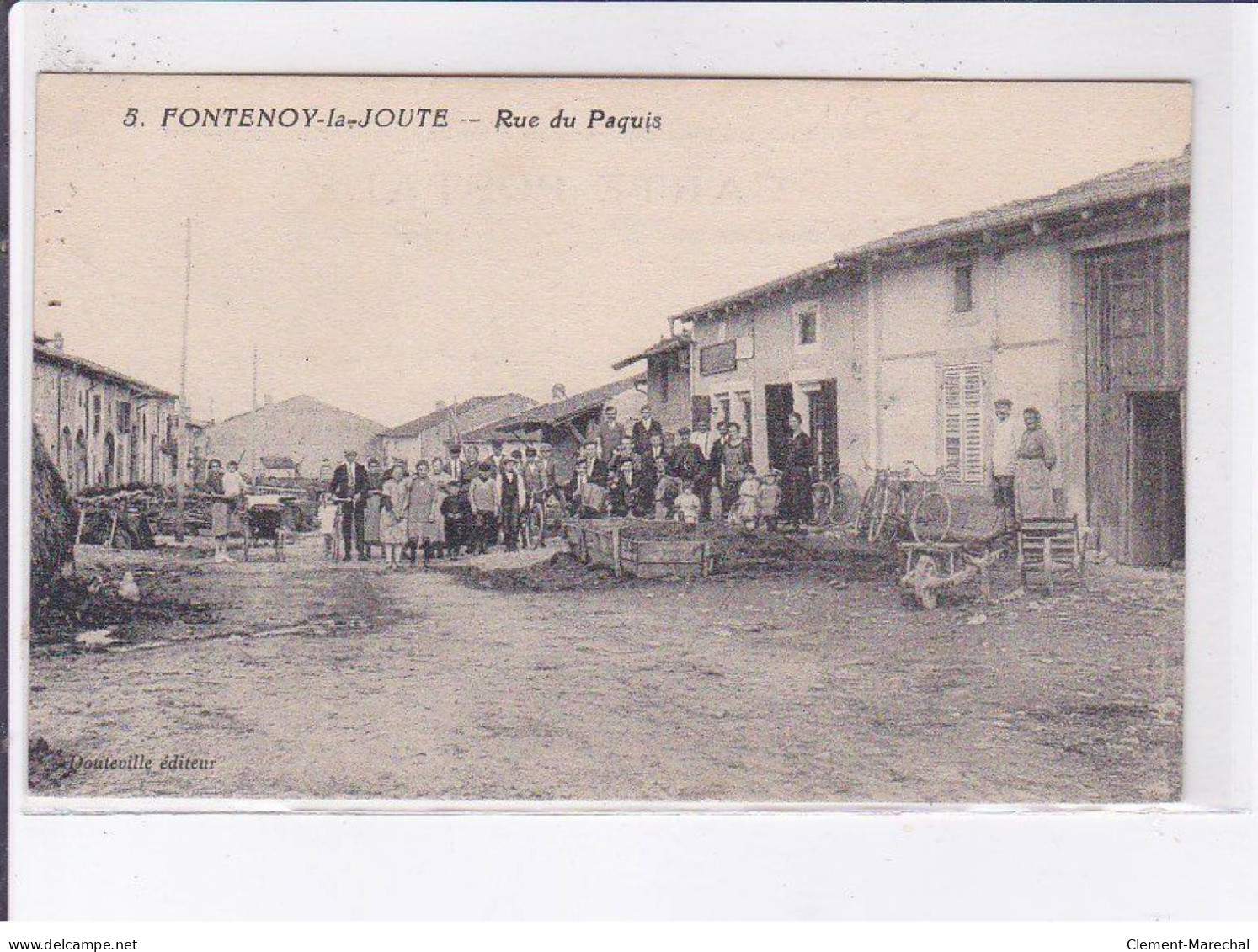 FONTENOY-la-JOUTE: Rue Du Paquis - Très Bon état - Other & Unclassified