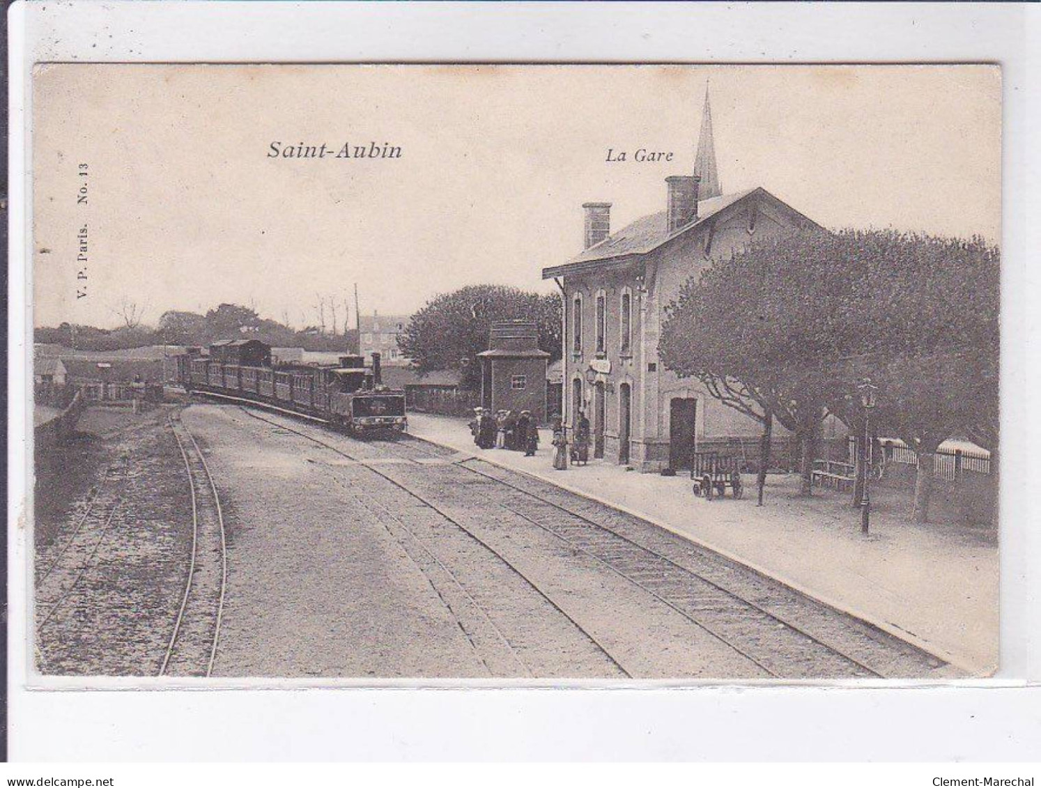 SAINT-AUBIN: La Gare - Très Bon état - Saint Aubin