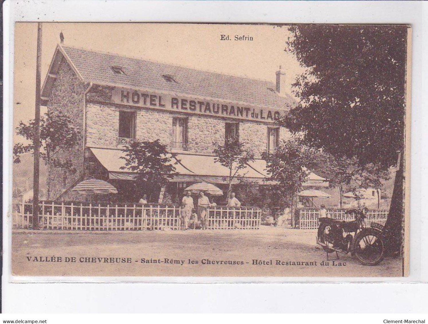 SAINT-REMY-les-CHEVREUSES: Hôtel Restaurant Du Lac, Moto - Très Bon état - St.-Rémy-lès-Chevreuse