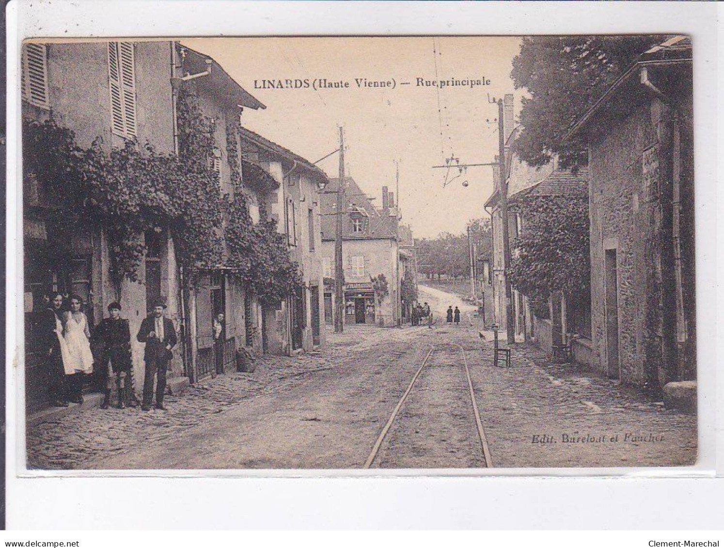 LINARDS: Rue Principale, Chemin De Fer - état - Other & Unclassified