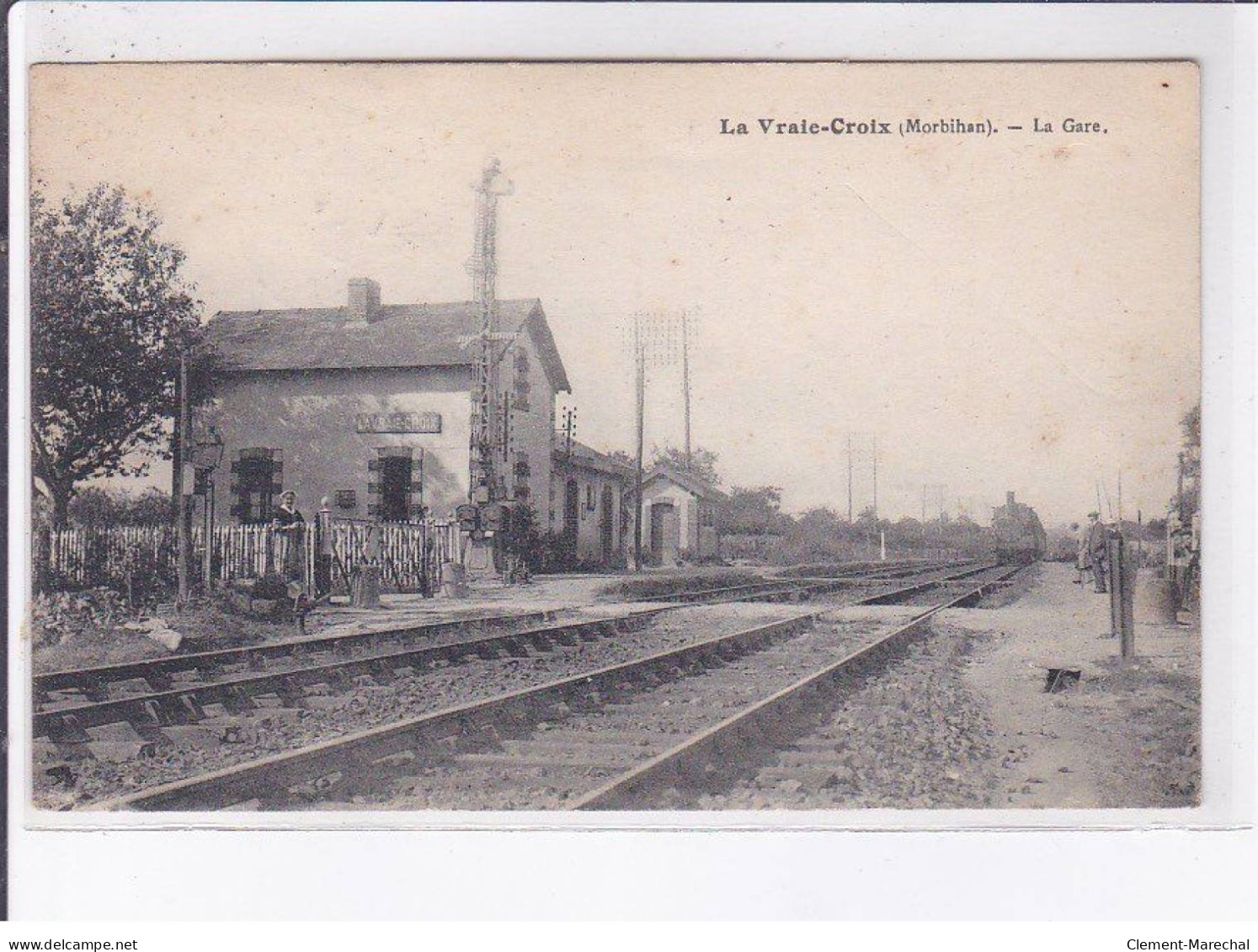 LA VRAI CROIX: La Gare - Très Bon état - Sonstige & Ohne Zuordnung