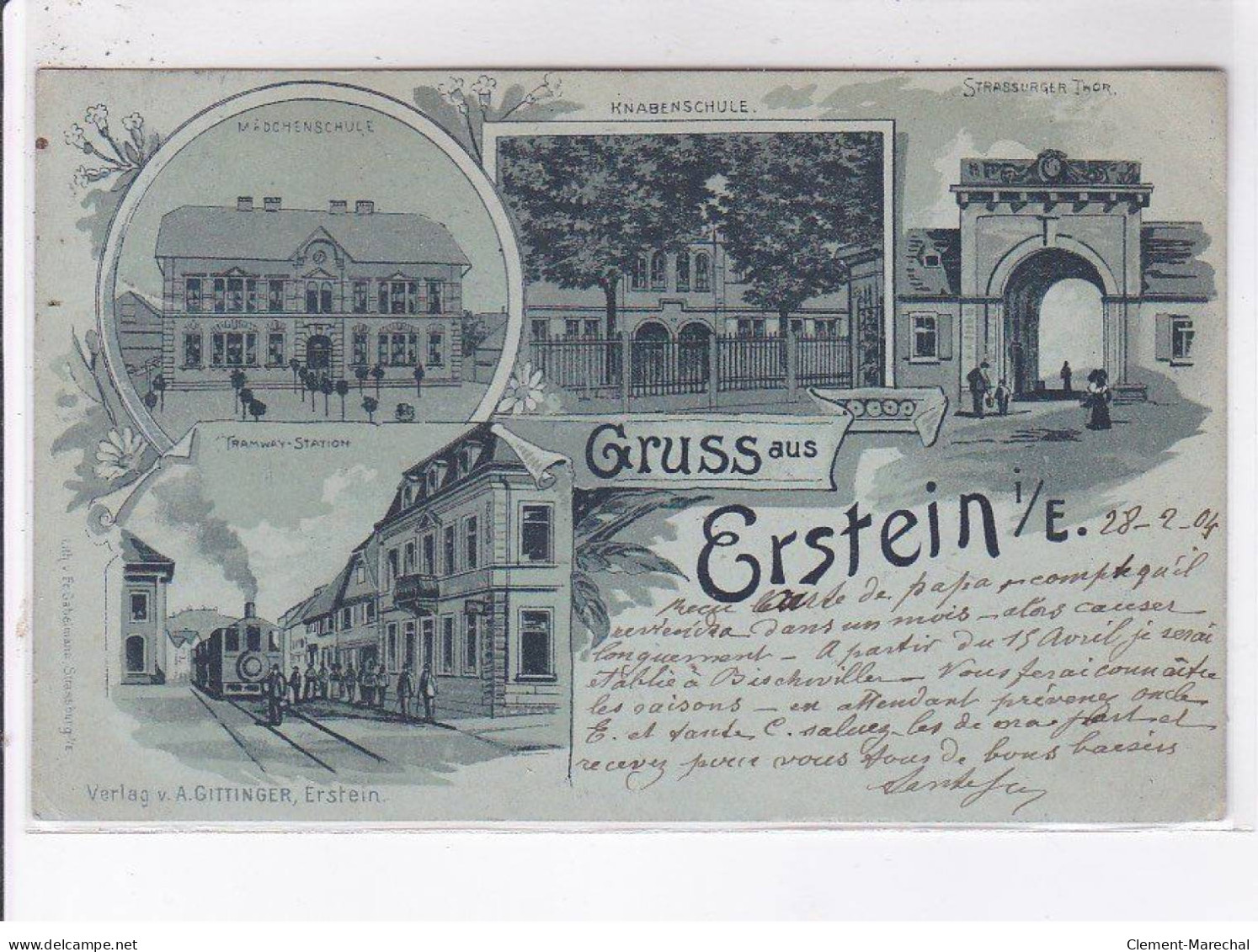 ERSTEIN: Gruss Aus Erstein - Très Bon état - Andere & Zonder Classificatie