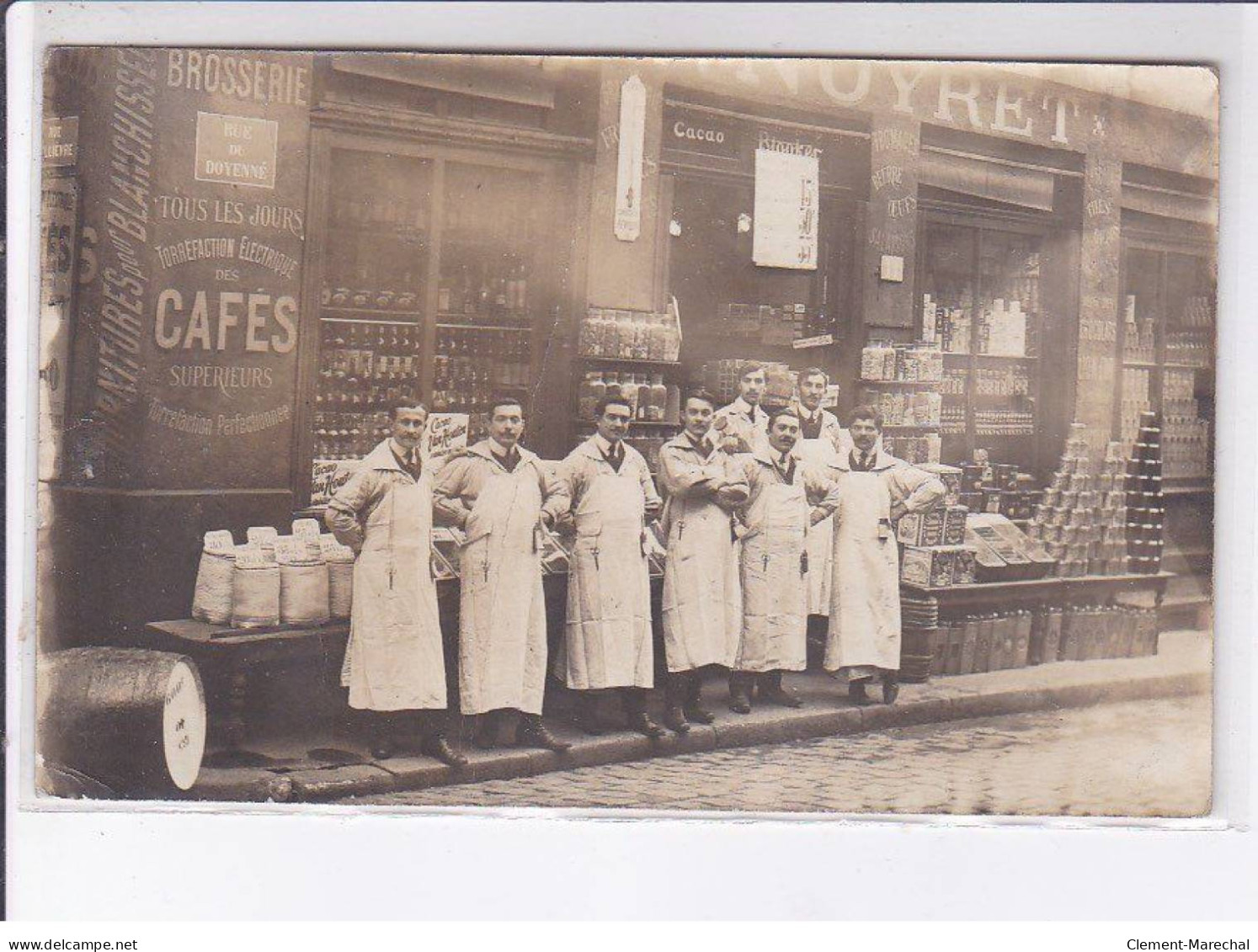 LYON: 11 Rue Du Doyenné, épicerie Noyret - état - Sonstige & Ohne Zuordnung