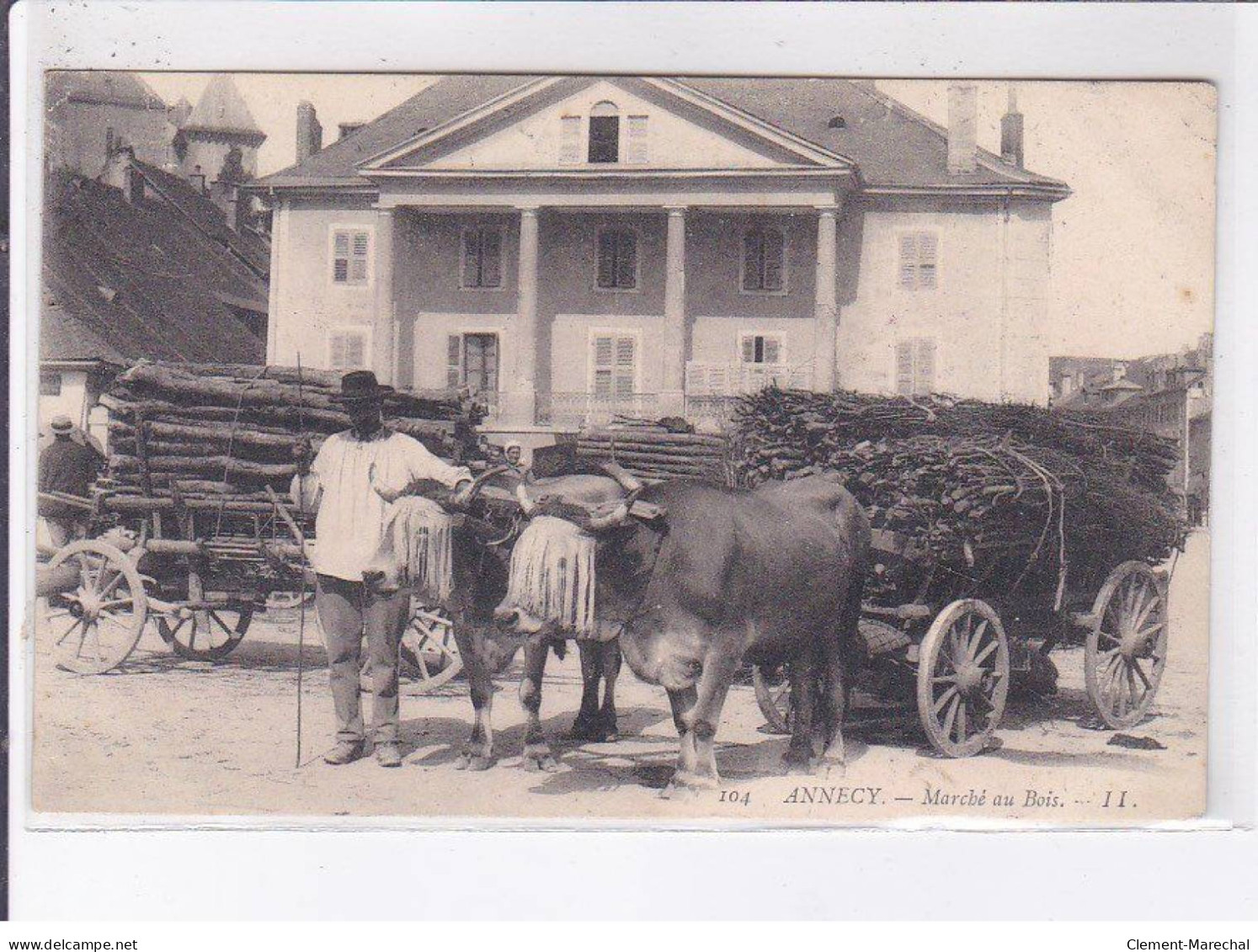 ANNECY: Marché Au Bois, Attelage - Très Bon état - Annecy