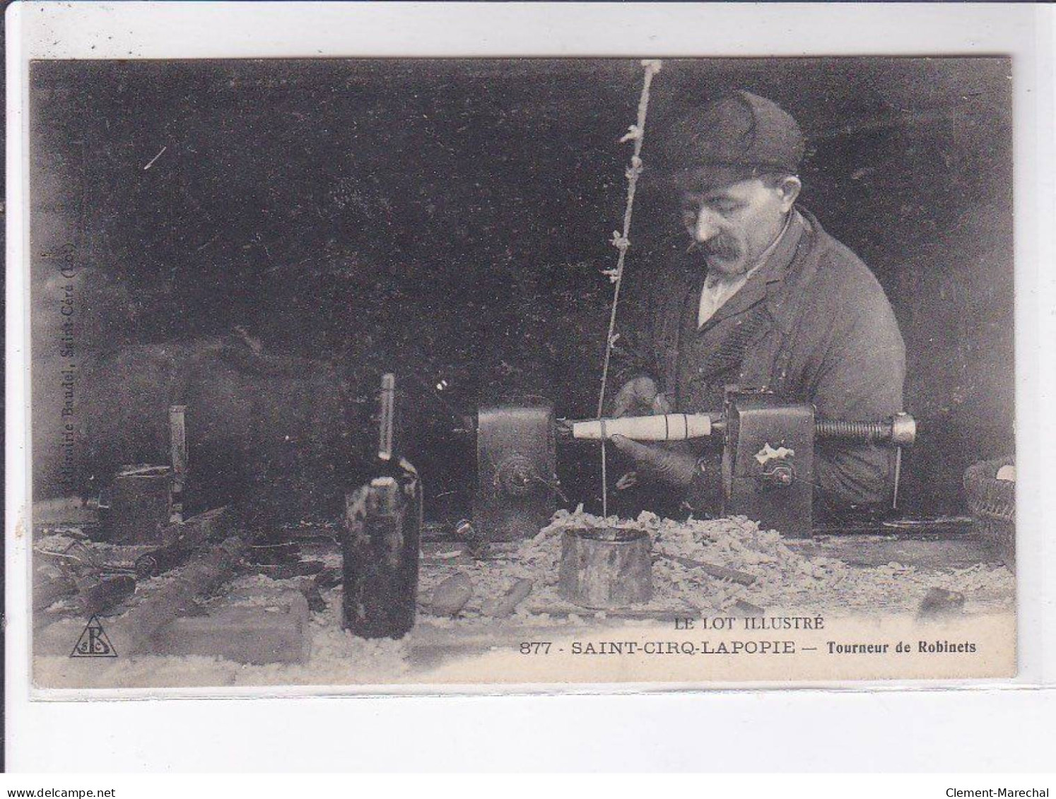 SAINT-CIRQ-LAPOPIE: Tourneur De Robinets - Très Bon état - Saint-Cirq-Lapopie