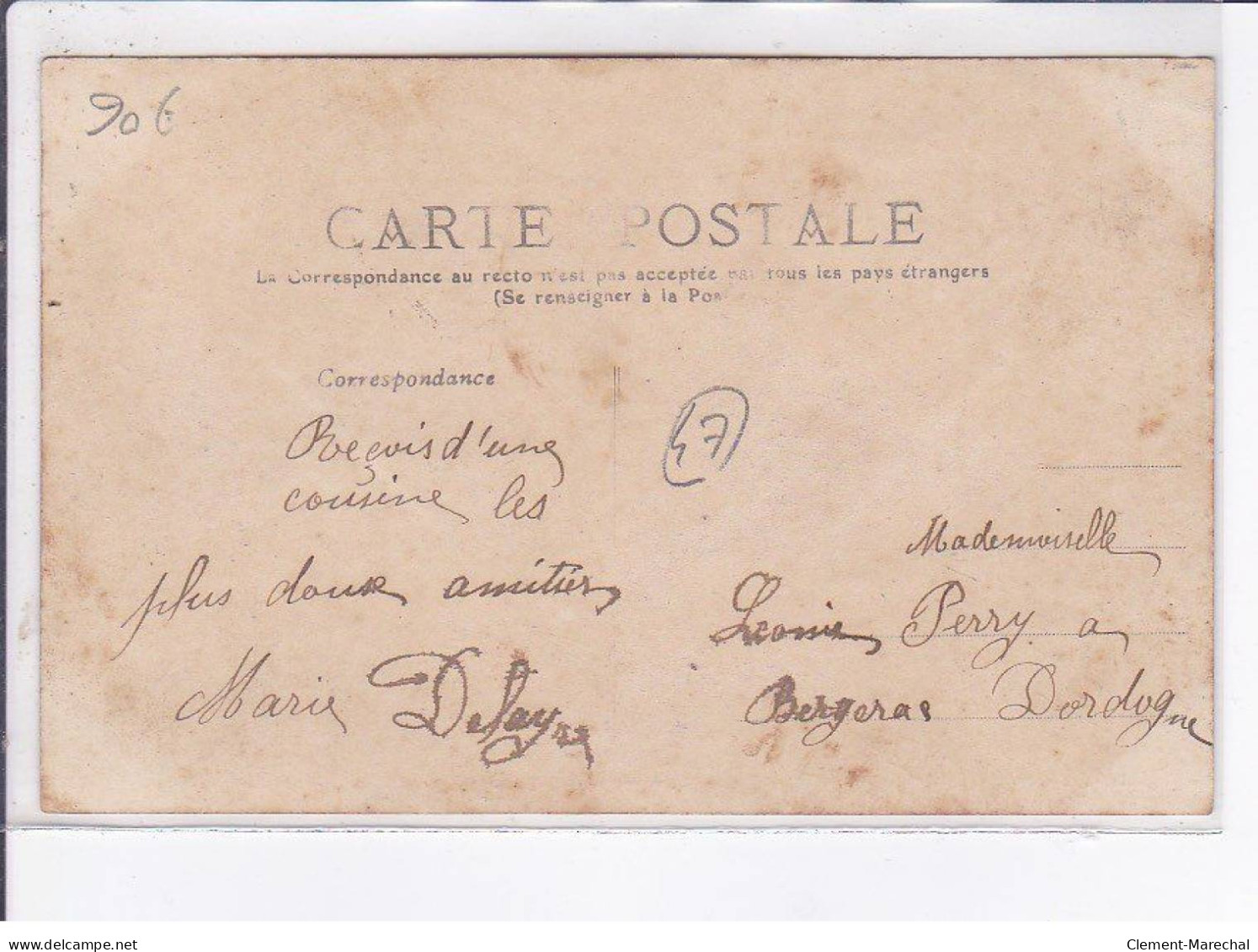 ALLEMANS-du-DROPT: Concours Spécial De Race Bovine Garonnaise, 24 25 Août 1907 - Très Bon état - Other & Unclassified