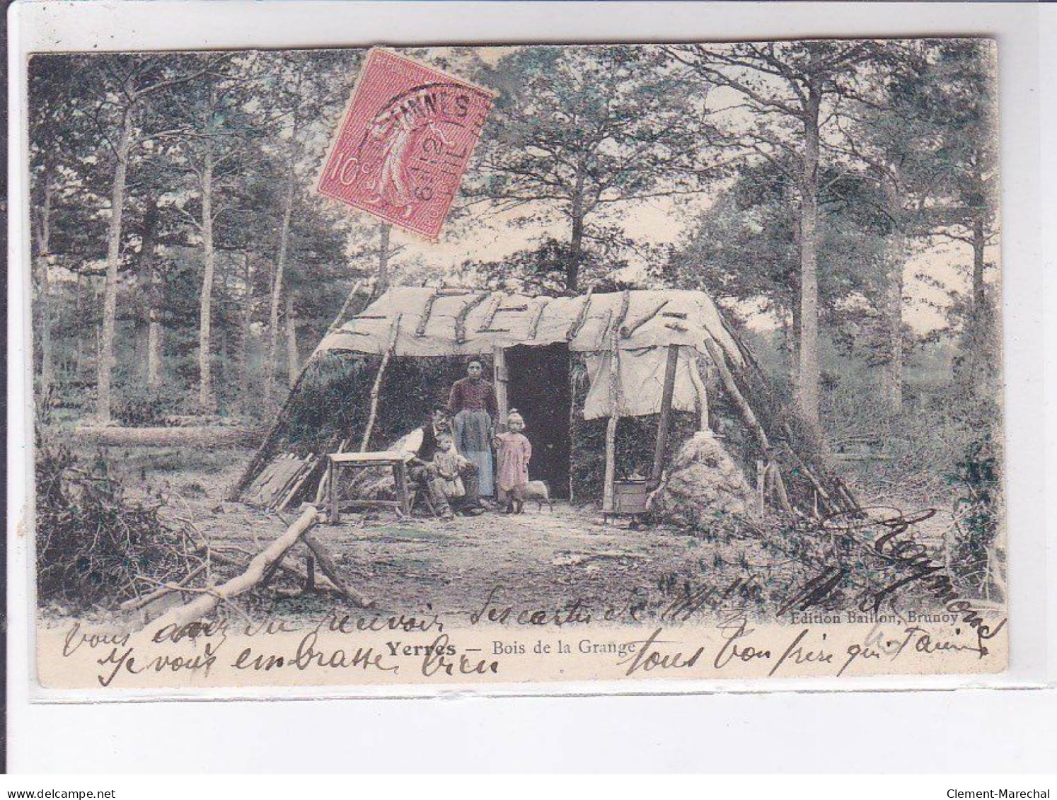 YERRES: Bois De La Grange (rare En Couleur) - Très Bon état - Yerres