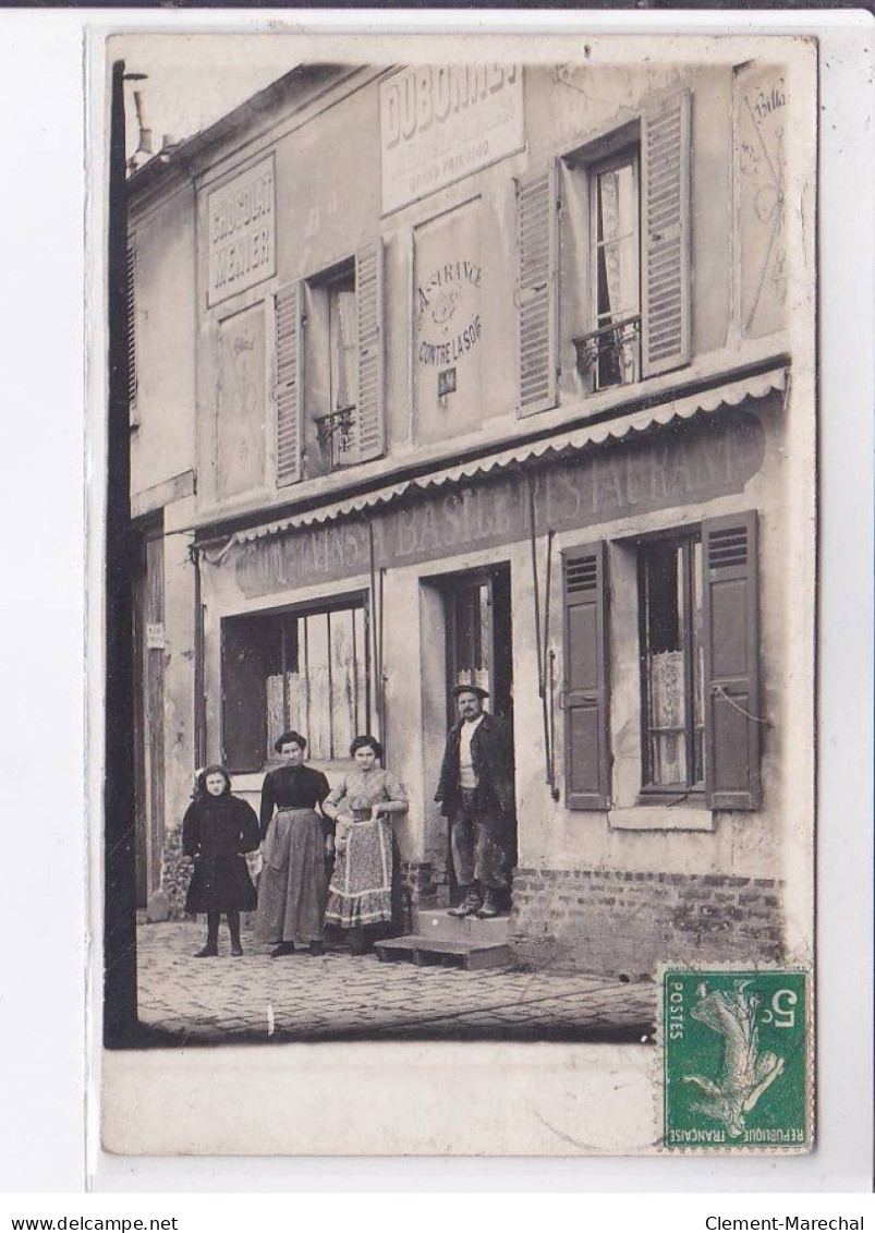 MONTMAGNY: Restaurant Chez Basile - Très Bon état - Andere & Zonder Classificatie