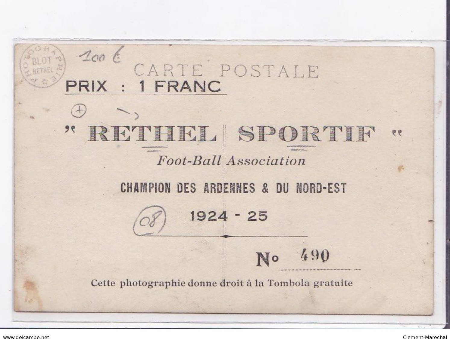 RETHEL: Football Association Sportif, Pharmacie - Très Bon état - Rethel