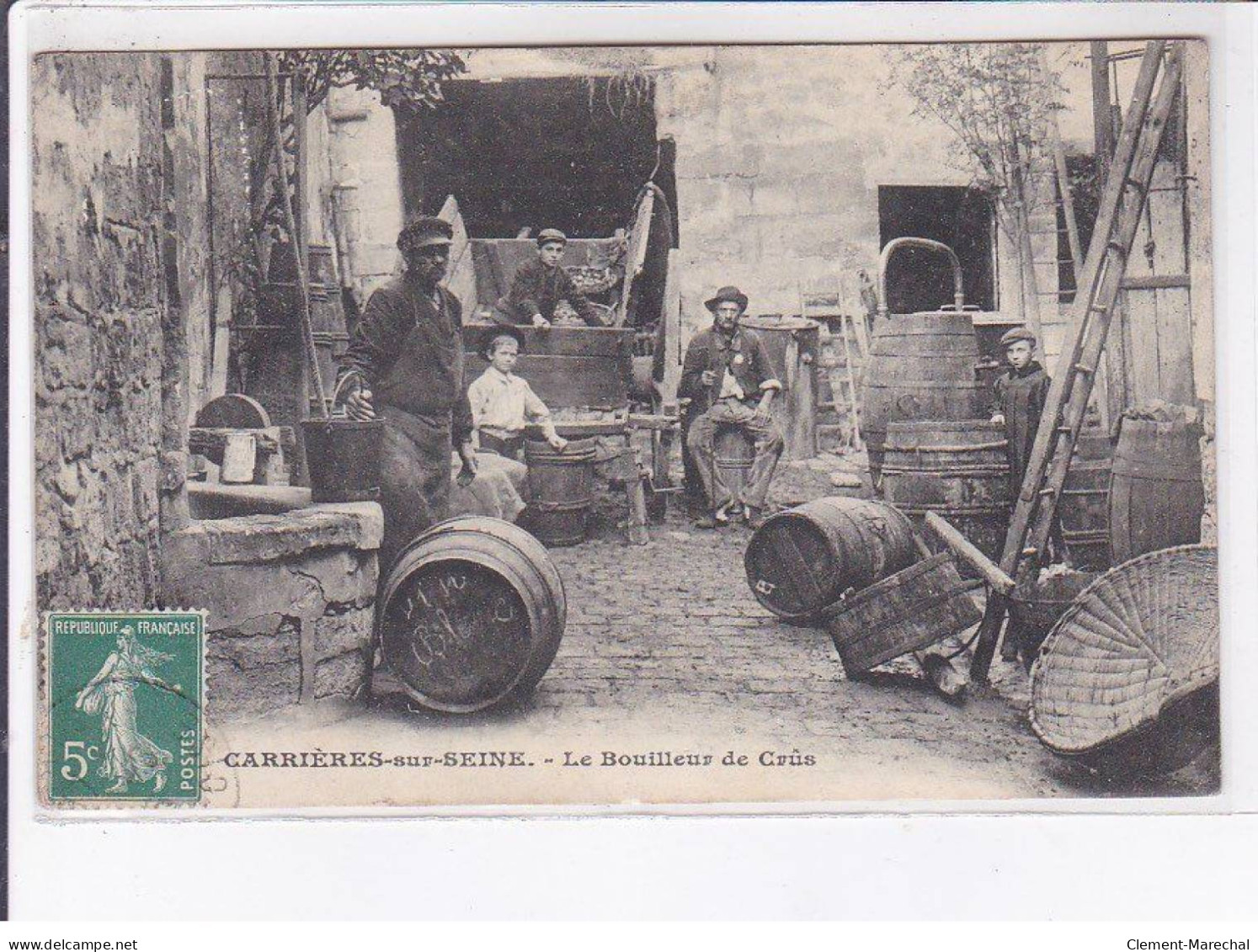 CARRIERES-sur-SEINE: La Bouilleur De Crûs - état - Carrières-sur-Seine