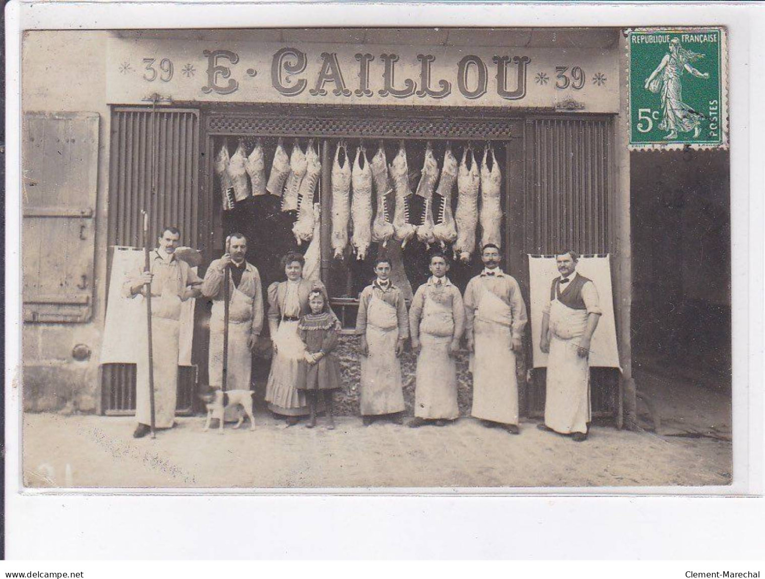 SURESNES: E. Caillou, Boucherie - Très Bon état - Suresnes