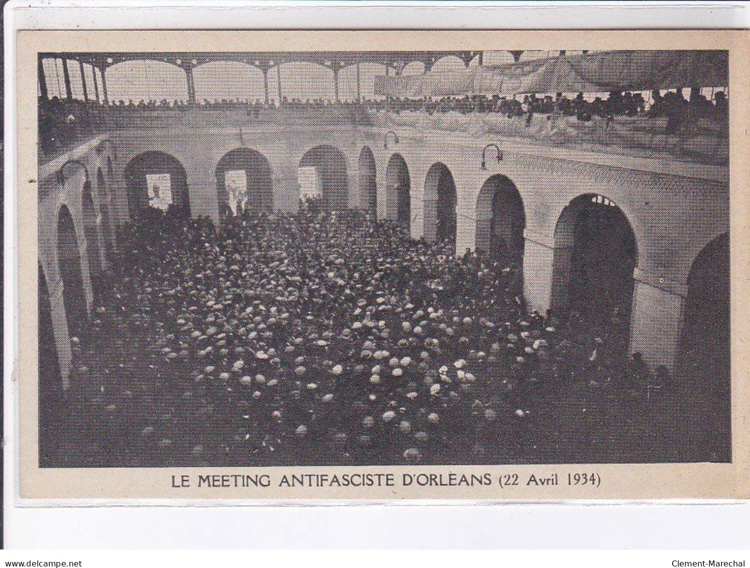 ORLEANS: Lot De 11CPA La Manifestation Antifasciste D'orleans 22 Avril 1934 - Très Bon état - Orleans