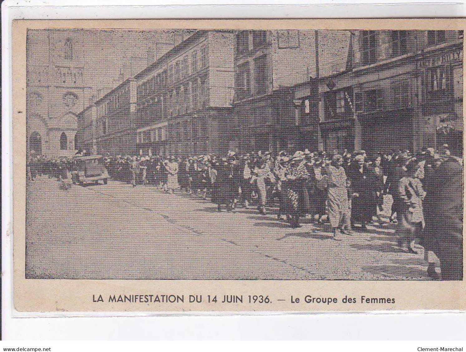 ORLEANS: lot de 11CPA la manifestation antifasciste d'orleans 22 avril 1934 - très bon état