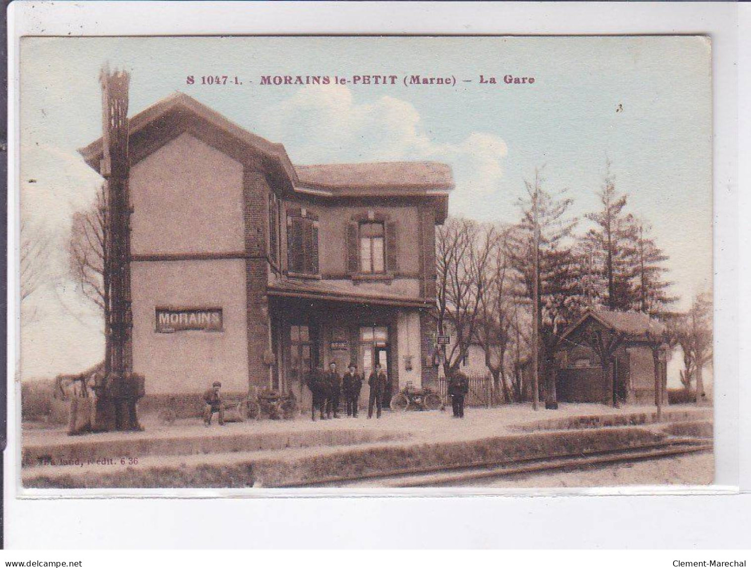 MORAINS-le-PETIT: La Gare - Très Bon état - Autres & Non Classés