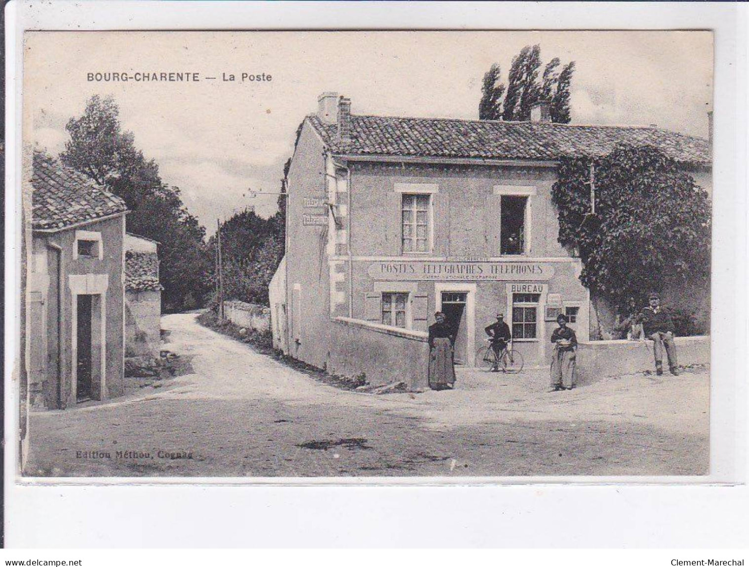 BOURG-CHARENTE: La Poste - Très Bon état - Other & Unclassified