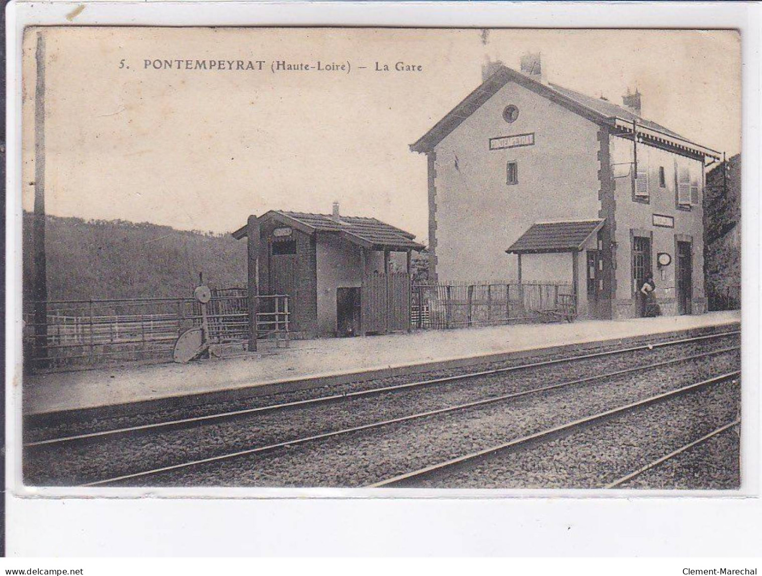 PONTEMPEYRAT: La Gare - Très Bon état - Autres & Non Classés