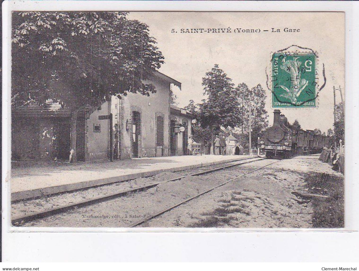 SAINT-PRIVE: La Gare - Très Bon état - Sonstige & Ohne Zuordnung