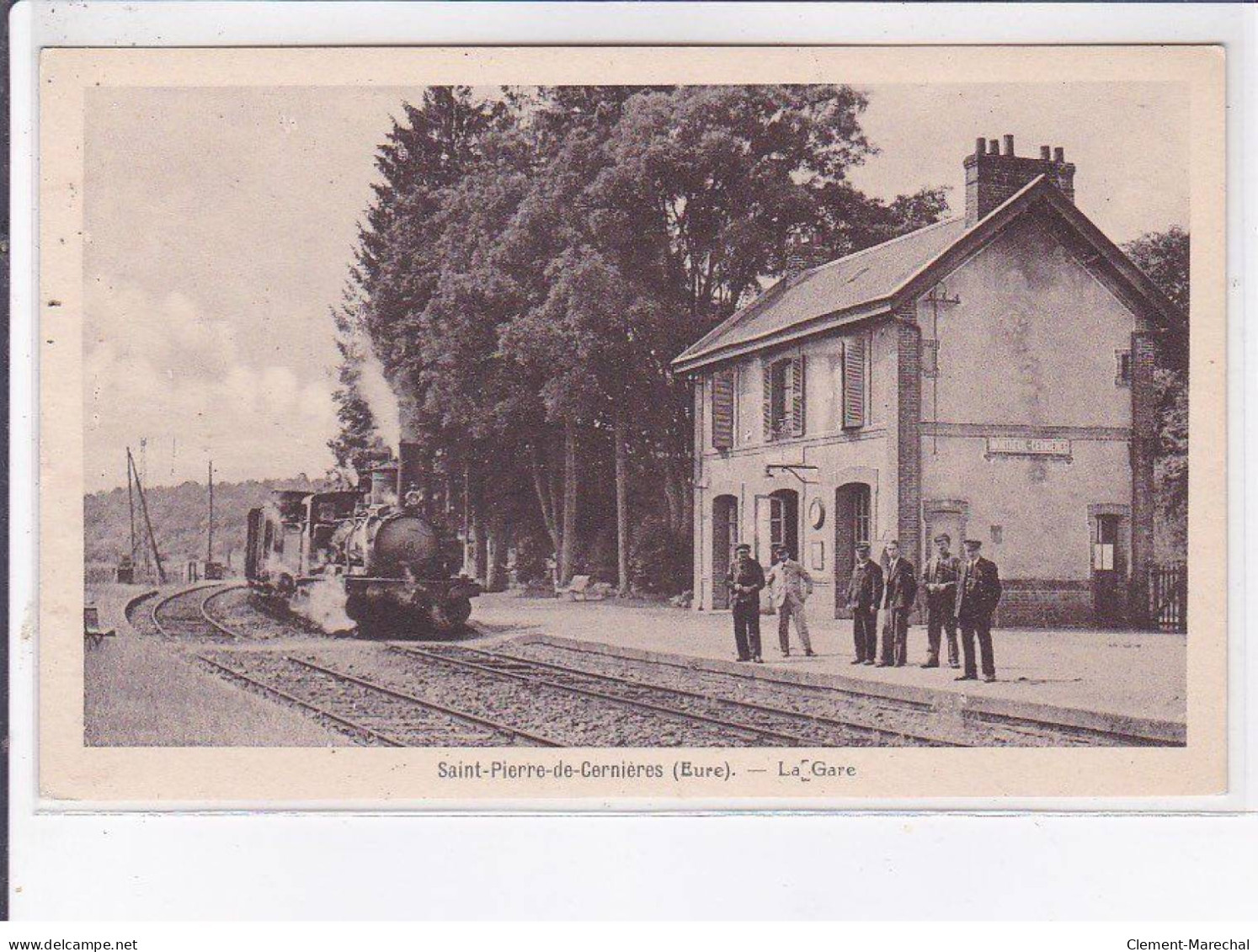 SAINT-PIERRE-des-CORNIERES: La Gare - Très Bon état - Otros & Sin Clasificación