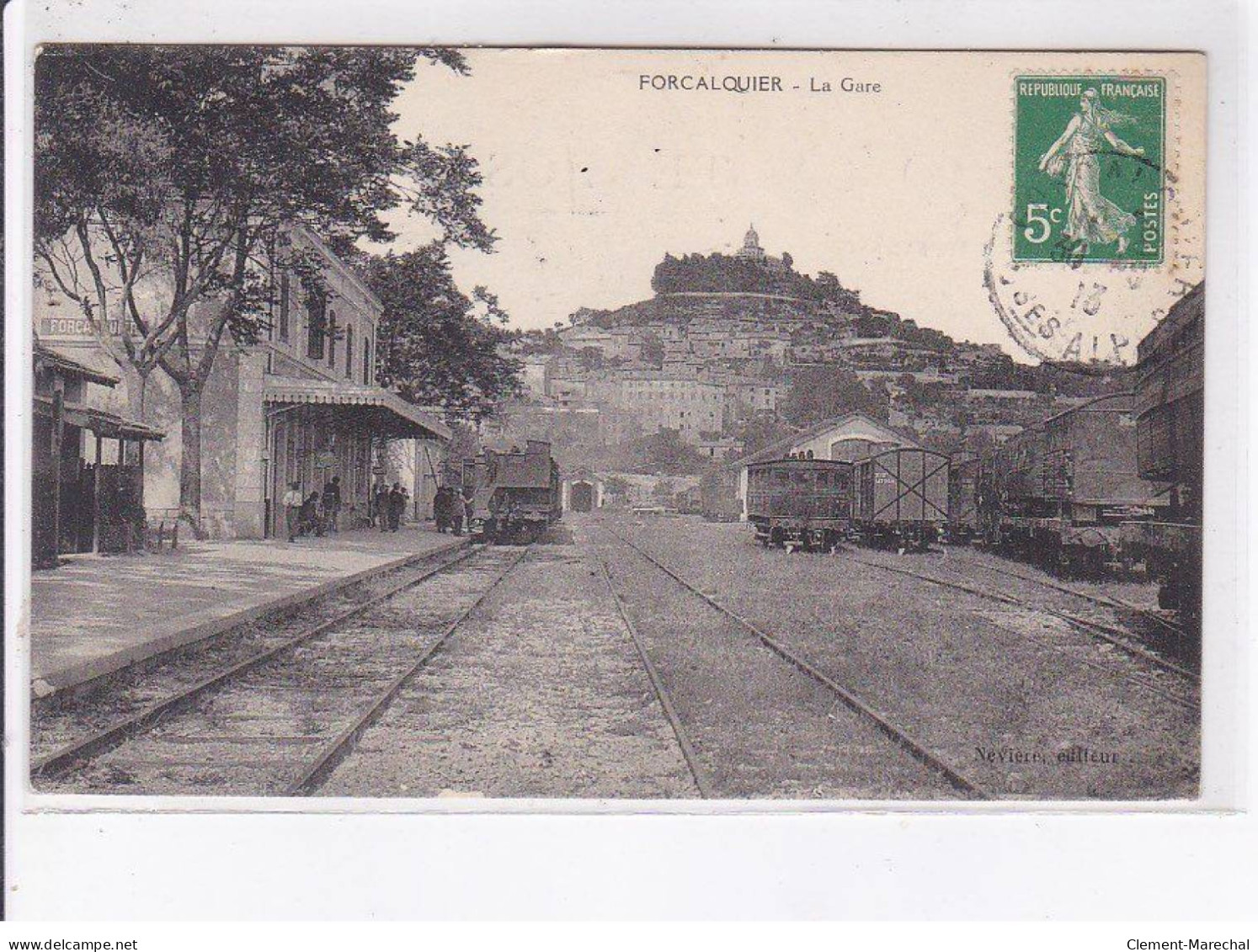 FORCALQUIER: La Gare - Très Bon état - Forcalquier