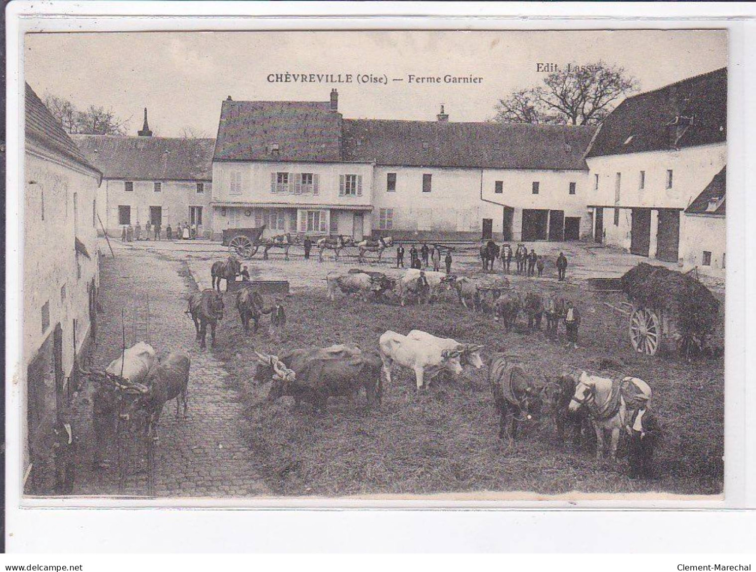 CHEVREVILLE: Ferme Garnier - Très Bon état - Andere & Zonder Classificatie