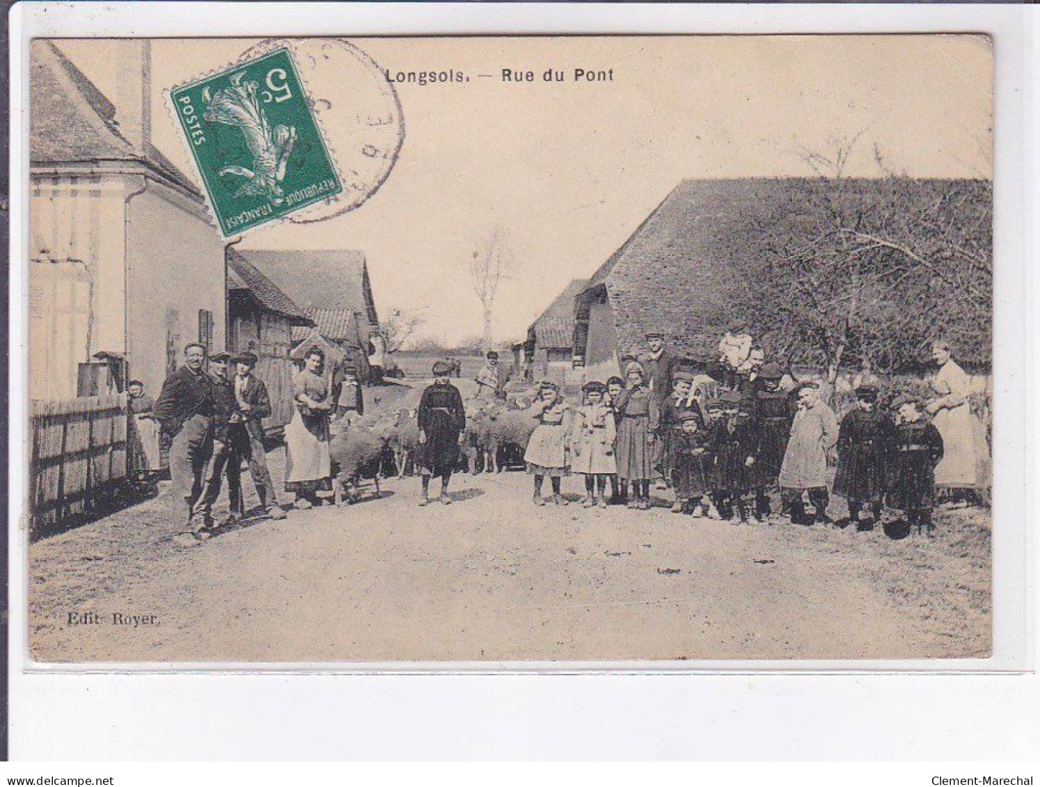 LANGSOLS: Rue Du Pont - Très Bon état - Andere & Zonder Classificatie