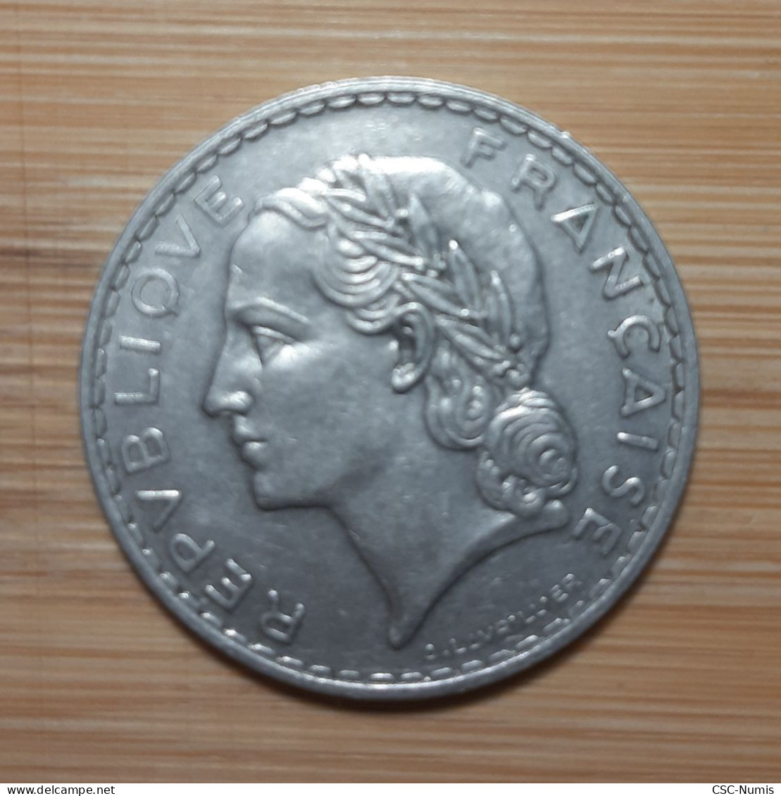 (N-0093) - IIIème République -  5 Francs 1933 - Nickel - 5 Francs