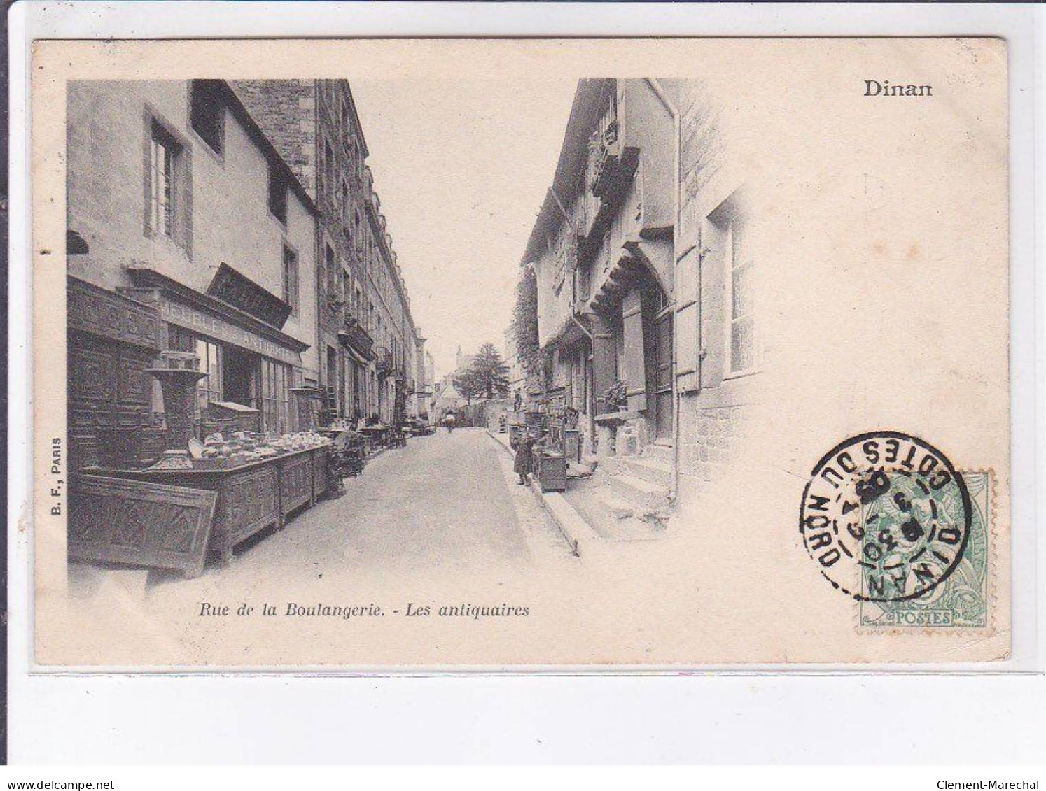 DINAN: Rue De La Boulangerie, Les Antiquaires - Très Bon état - Dinan