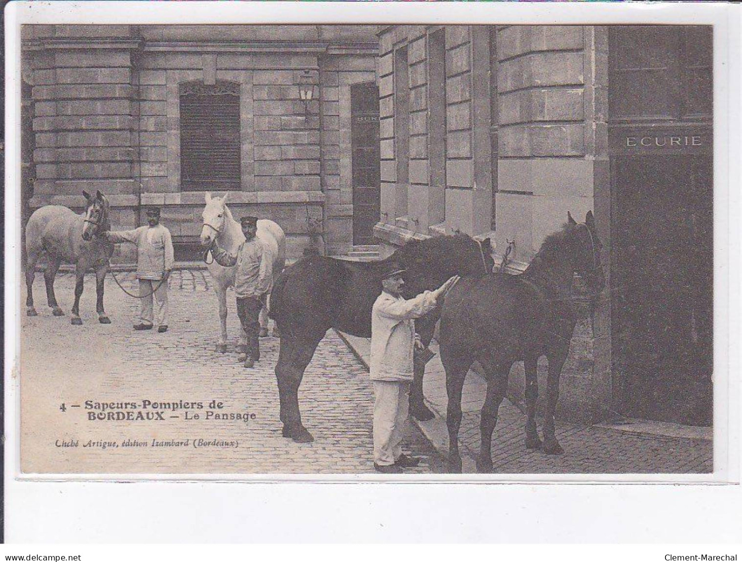 BORDEAUX: Sapeurs-pompiers De Bordeaux, Le Passage - Très Bon état - Bordeaux