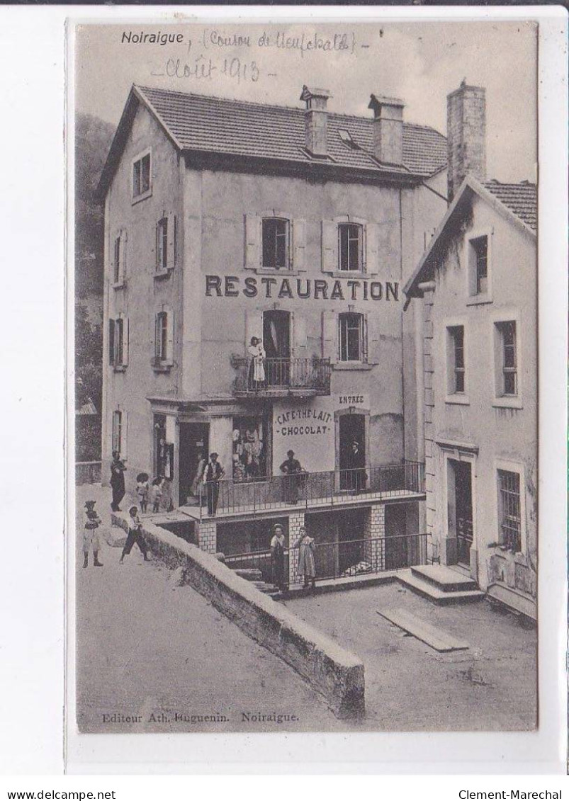 SUISSE, NEUFCHATEL: Restauration, Café, Thé, Lait, Chocolat - Très Bon état - Sonstige & Ohne Zuordnung