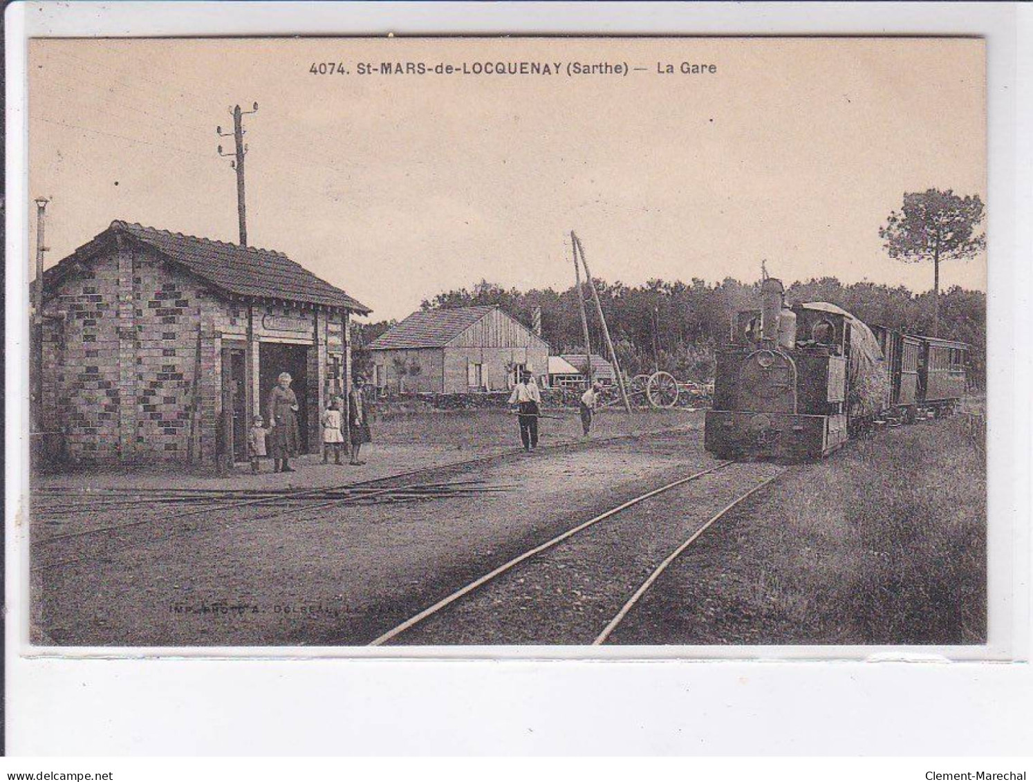 SAINT-MARS-de-LOCQUENAY: La Gare - Très Bon état - Sonstige & Ohne Zuordnung