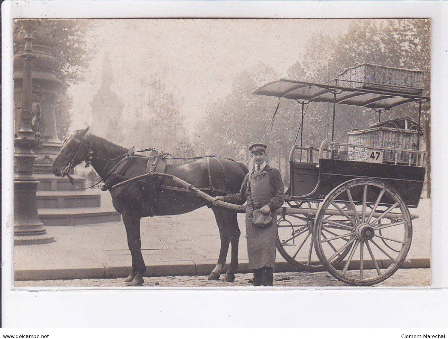 PARIS: 75001, Attelage, Charles Gervais - Très Bon état - Autres Monuments, édifices