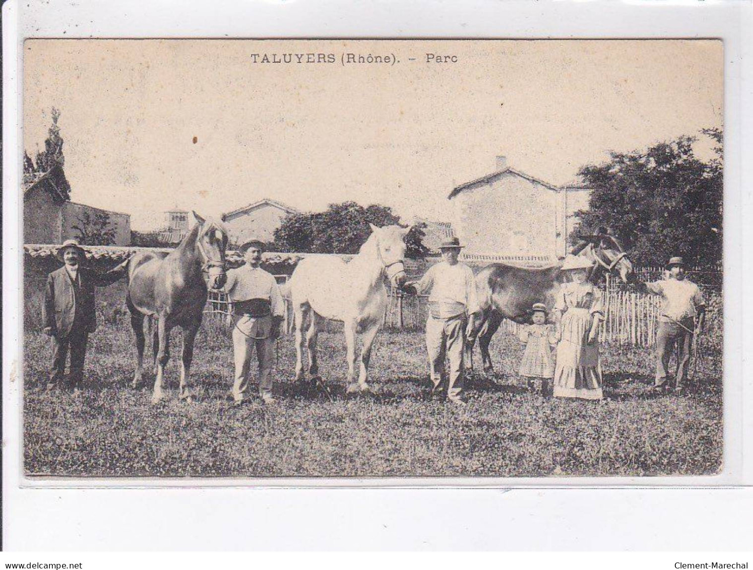 TALUYERS: Parc, Chevaux, Hippisme - Très Bon état - Sonstige & Ohne Zuordnung