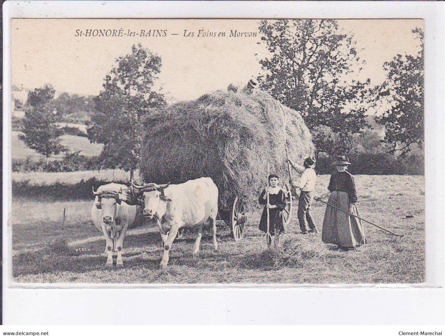 SAINT-HONORE-les-BAINS: Les Foins En Morvan - Très Bon état - Saint-Honoré-les-Bains