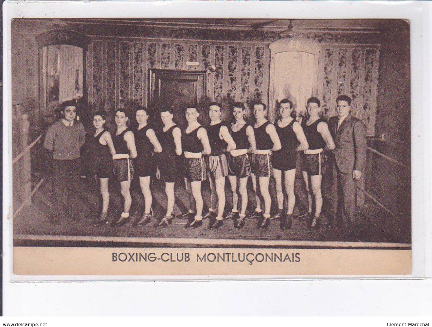 MONTLUCON: Boxing-club - Très Bon état - Montlucon