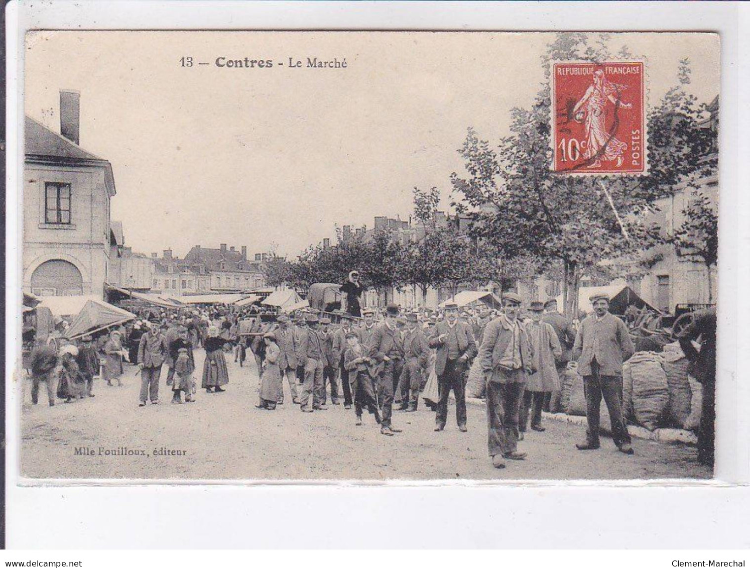 CONTRES: Le Marché - Très Bon état - Contres