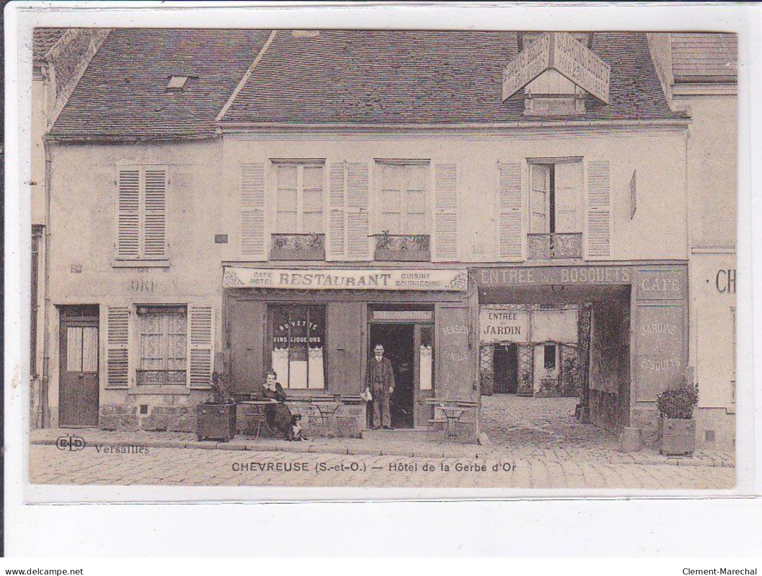 CHEVREUSE: Hôtel De La Gerbe - Très Bon état - Chevreuse