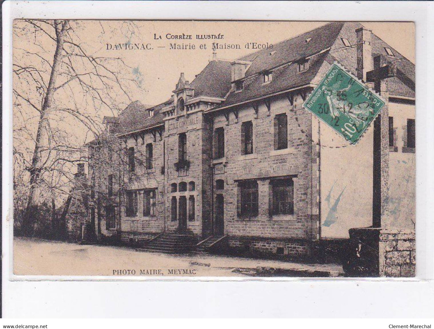 DAVIGNAC: Mairie Et Maison D'école - Très Bon état - Other & Unclassified