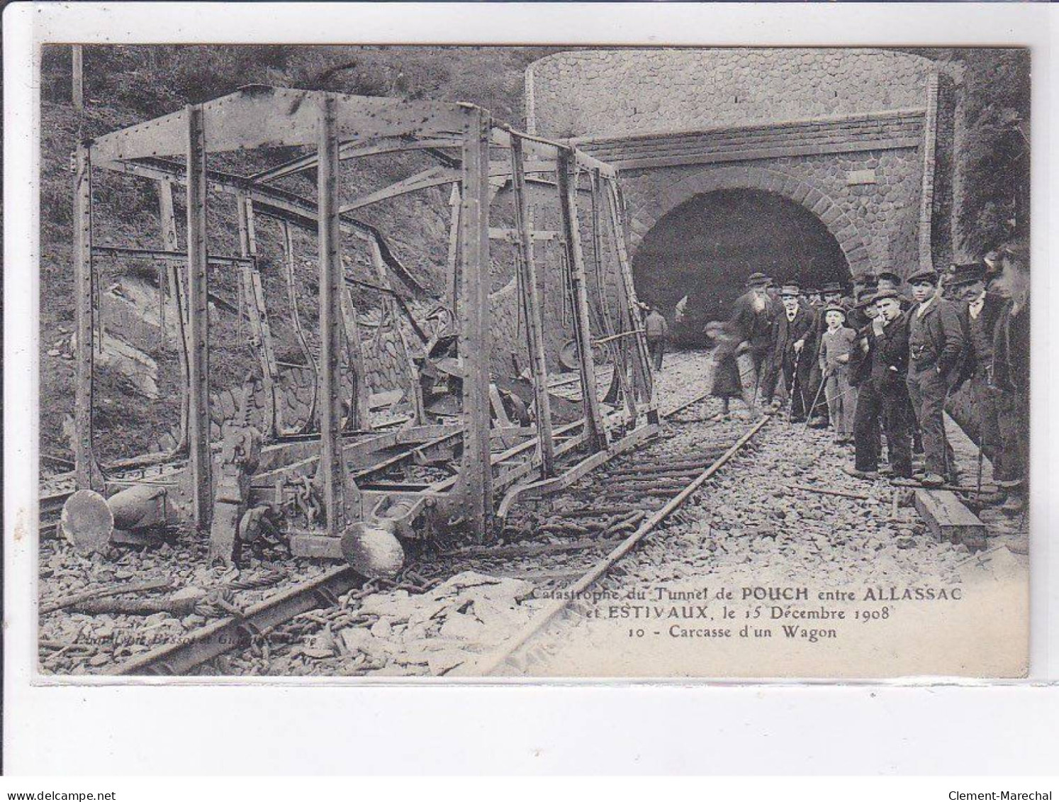 POUCH: Catastrophe Du Tunnel, De Pouch Entre Allassac Et Estivaux, Le 15 Décembre 1908 - Très Bon état - Sonstige & Ohne Zuordnung