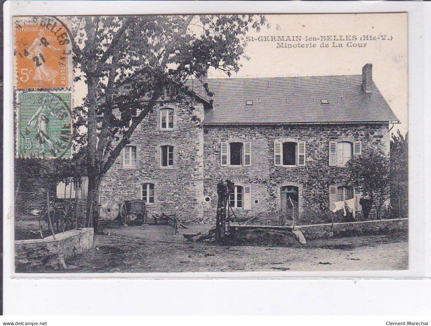 SAINT-GERMAIN-les-BELLES: Minoterie De La Cour - Très Bon état - Saint Germain Les Belles