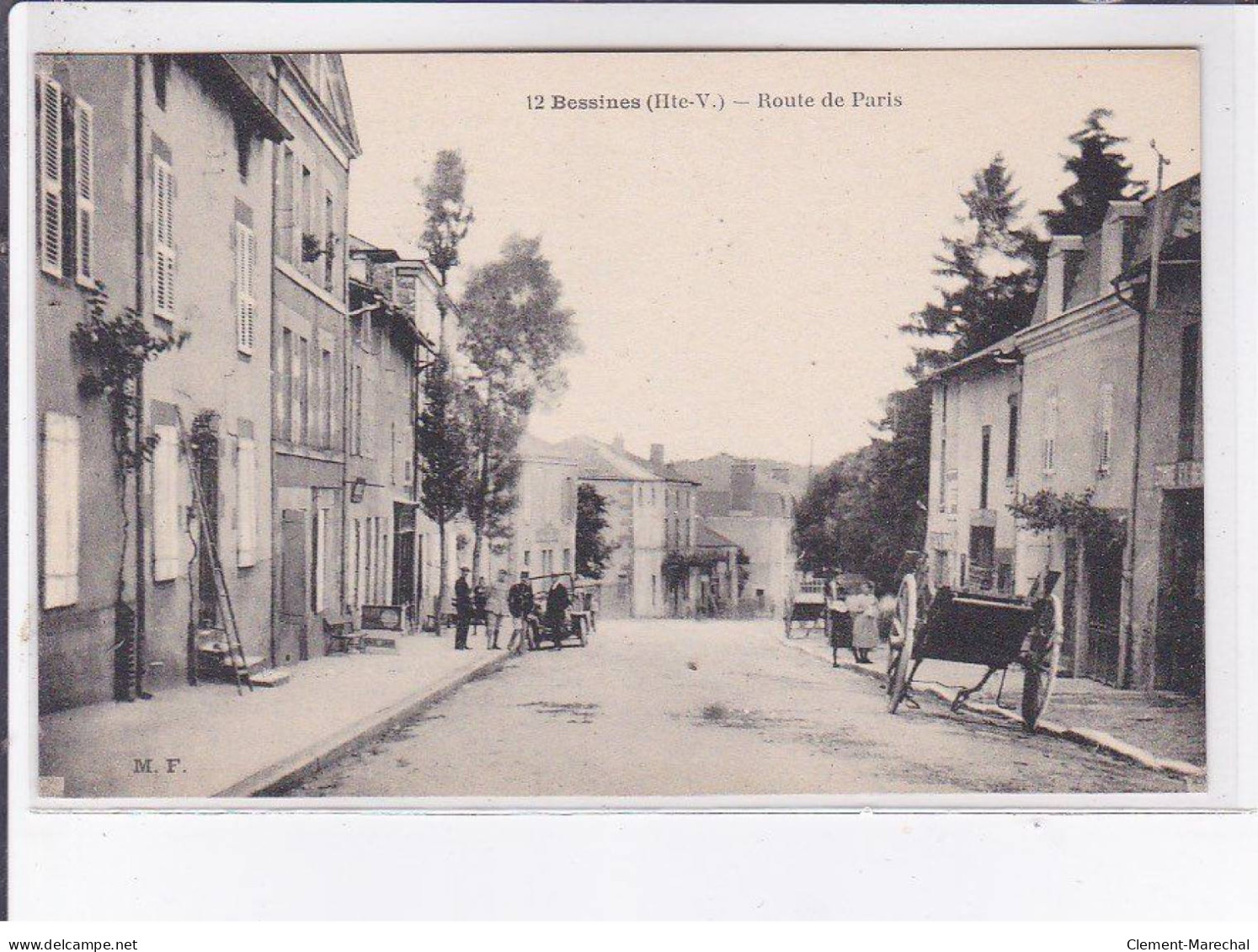 BESSINES: Route De Paris - Très Bon état - Bessines Sur Gartempe