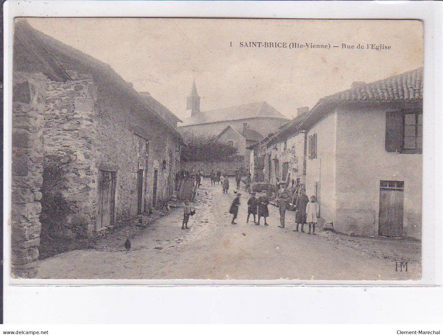 SAINT-BRICE: Rue De L'église - Très Bon état - Andere & Zonder Classificatie