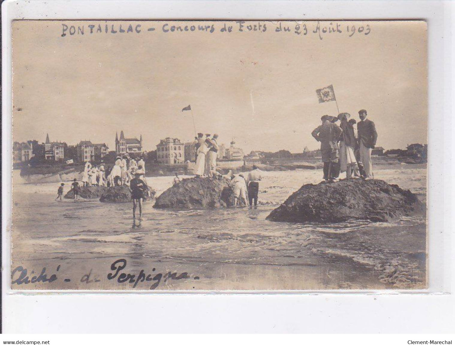 PONTAILLAC: 2CPA, Concours Du Forts Du 23 Juillet Août 1903 - Très Bon état - Autres & Non Classés