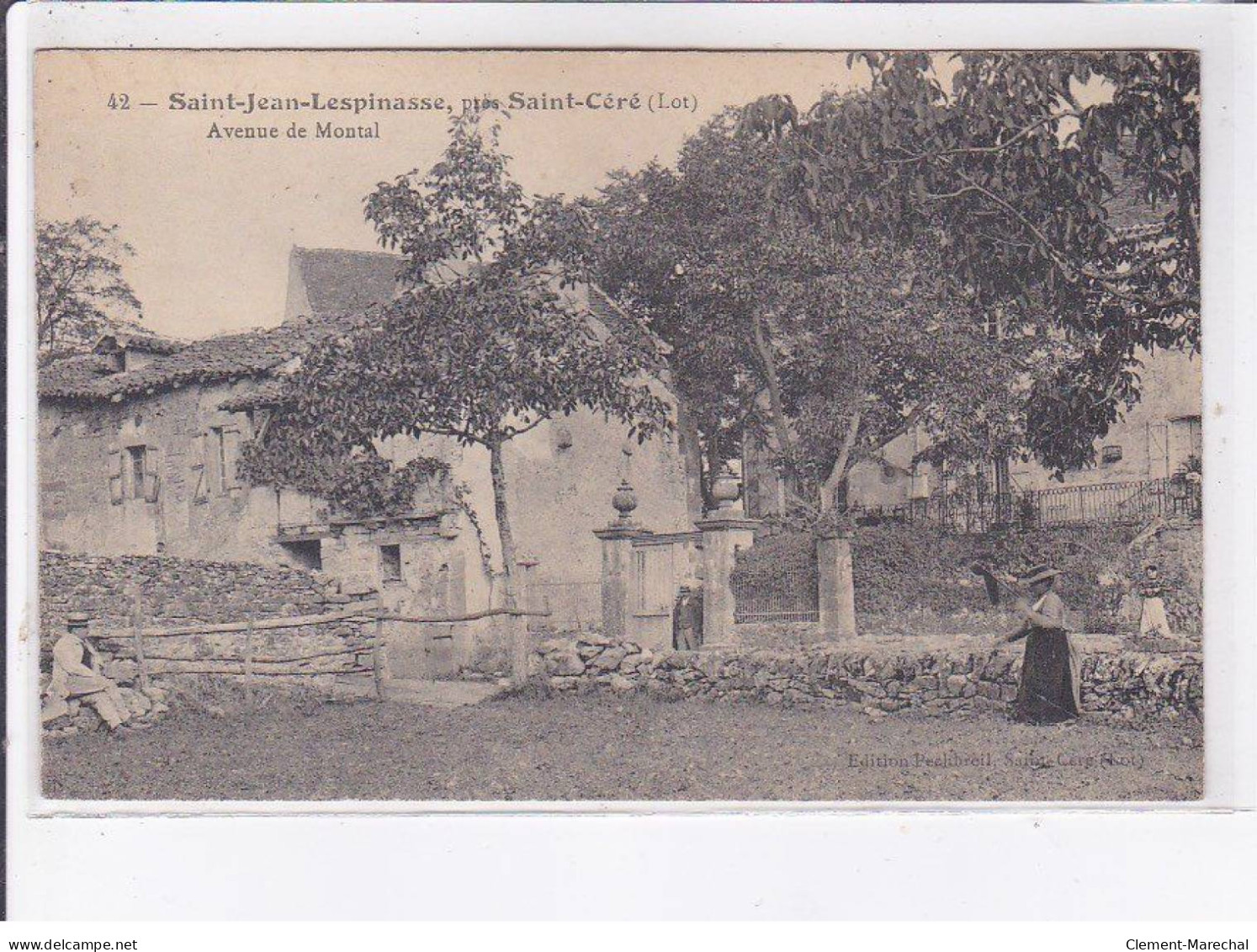 SAINT-JEAN-LESPINASSE: Avenue De Montal - Très Bon état - Sonstige & Ohne Zuordnung