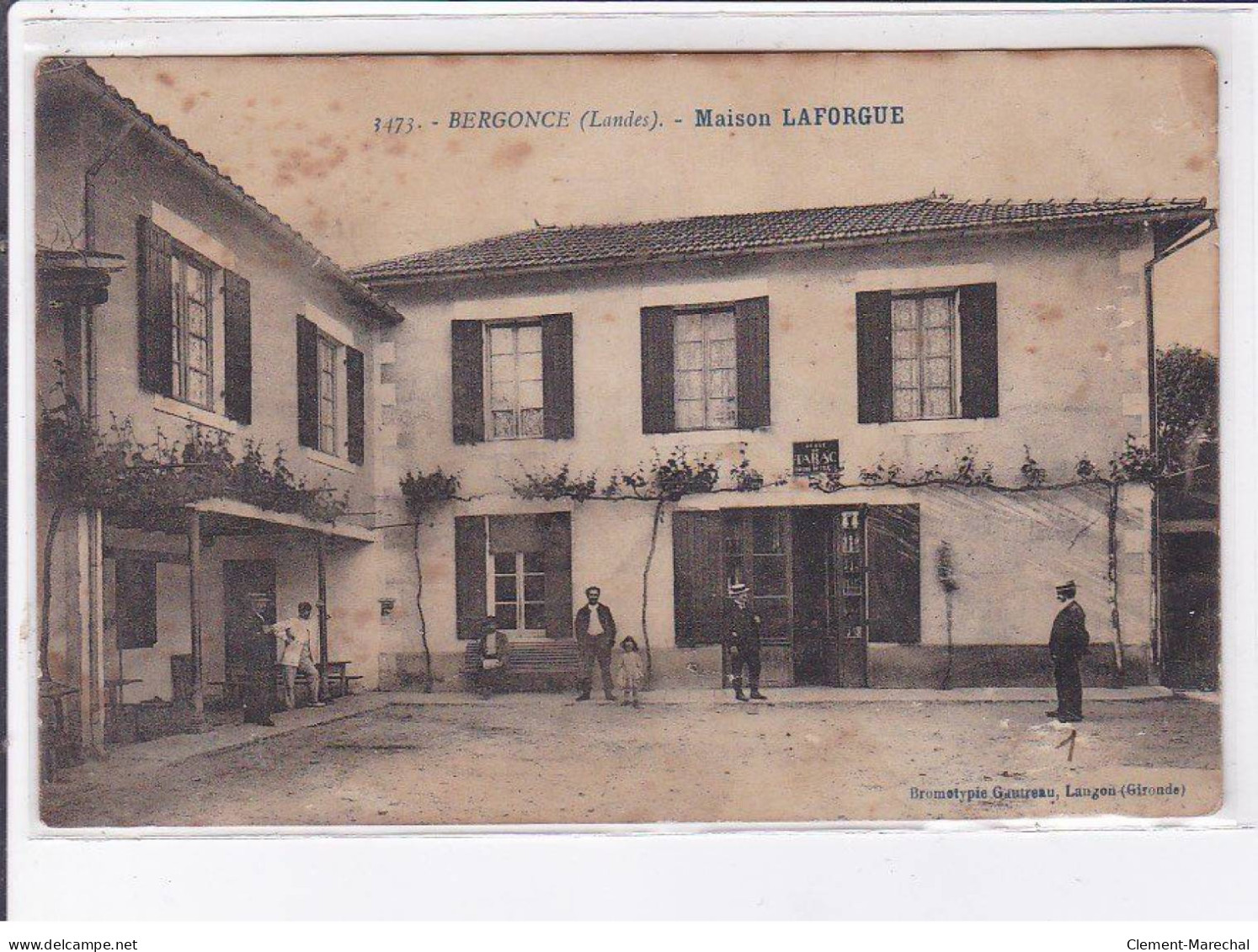 BERGONCE: Maison Laforgue - état - Sonstige & Ohne Zuordnung