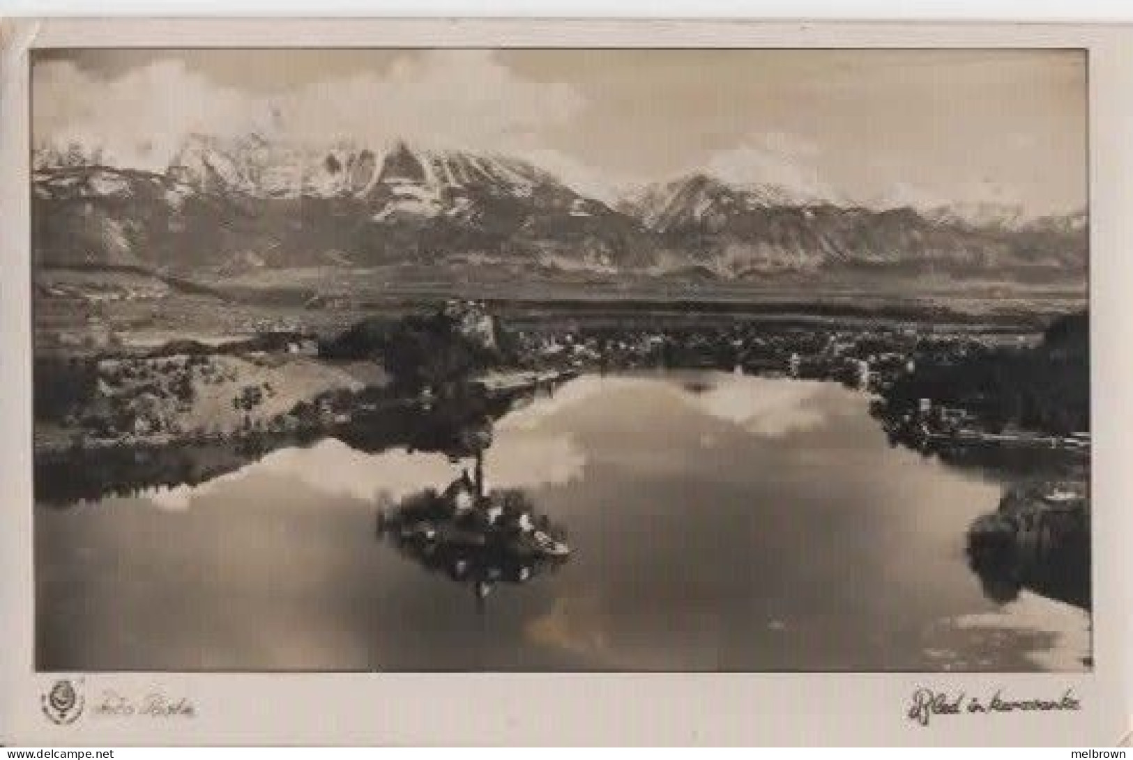 YUGOSLAVIA, LETOVISCE BLED 1938 Used And Stamped Collectible Postcard - Yugoslavia