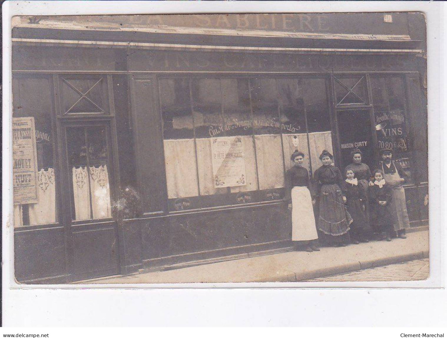 PARIS: 75014, Curty, Vins Et Hôtel, 40 Rue De La Sablière - Très Bon état - Other Monuments