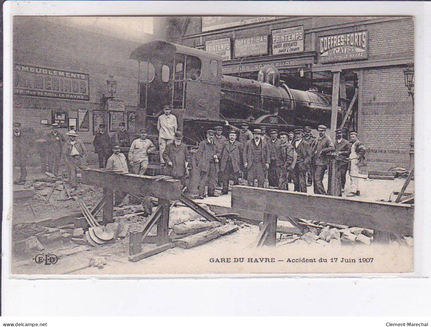 LE HAVRE: Accident Du 17 Juin 1907 - Très Bon état - Sin Clasificación