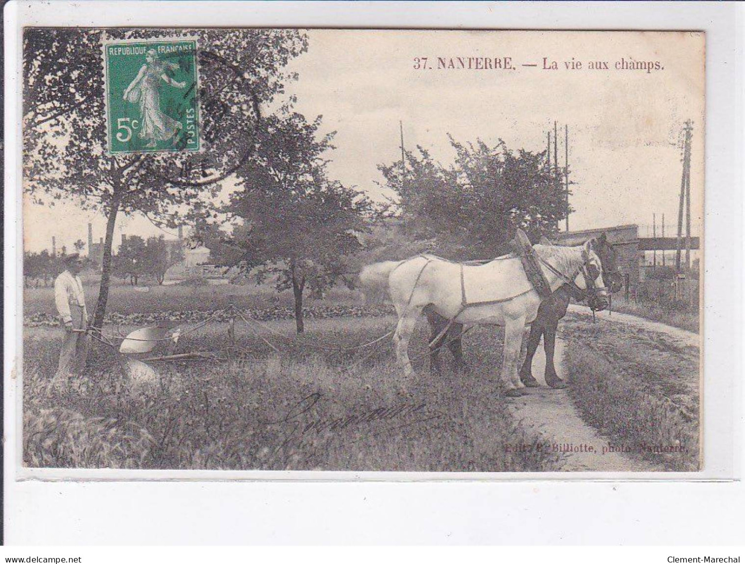 NANTERRE: La Vie Aux Champs - Très Bon état - Nanterre