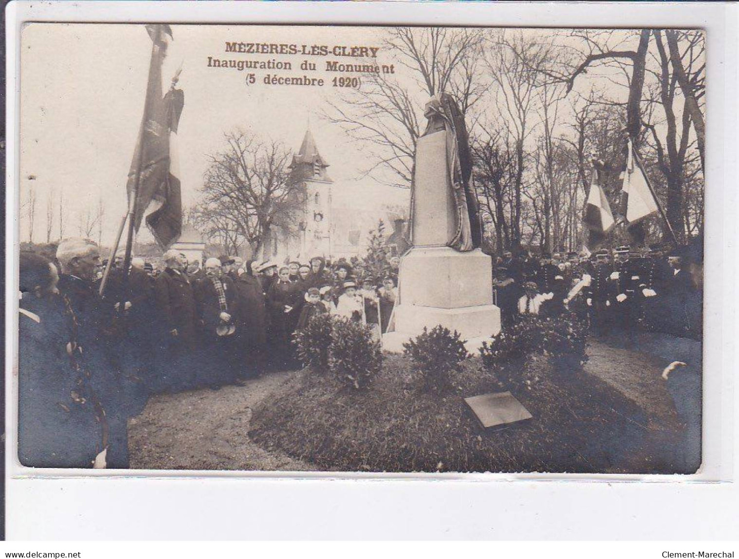 MEZIERES-les-CLERY: Inauguration Du Monument 3 Décembre 1920 - Très Bon état - Altri & Non Classificati